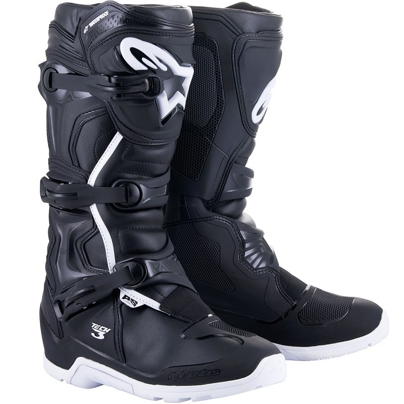 BOTAS ALPINESTARS TECH 3 ENDURO WATERPROOF BLACK/WHITE