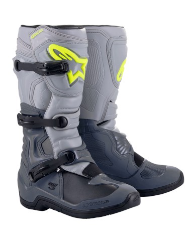 BOTAS ALPINESTARS TECH 3 DARK GREY/LIGHT GREY/BLACK
