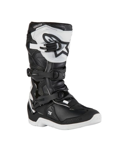 BOTAS ALPINESTARS TECH 3S JUNIOR WHITE/BLACK