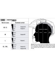 CHICHONERA INTERIOR CASCO SHOEI HORNET ADV