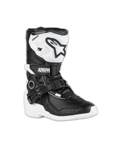 BOTAS ALPINESTARS TECH 3S KIDS WHITE/BLACK