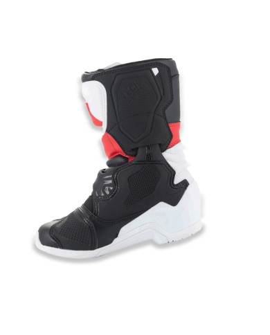 BOTAS ALPINESTARS TECH 3S KIDS WHITE/BLACK/RED BRIGHT