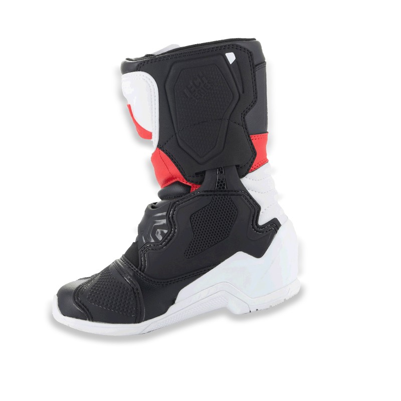 BOTAS ALPINESTARS TECH 3S KIDS WHITE/BLACK/RED BRIGHT