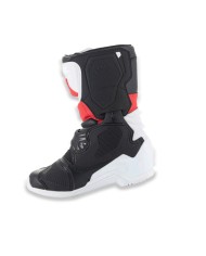BOTAS ALPINESTARS TECH 3S KIDS WHITE/BLACK/RED BRIGHT