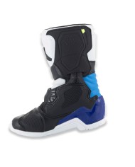 BOTAS ALPINESTARS TECH 3S KIDS WHITE/BLACK/BLUE