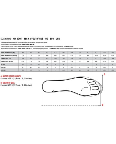 BOTAS ALPINESTARS TECH 3S KIDS ORANGE/BLUE/YELLOW FLUO
