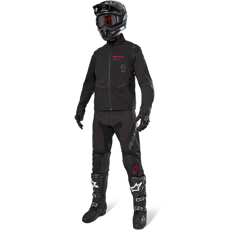 CHAQUETA ALPINESTARS LITE-DURA SOFTSHELL BLACK