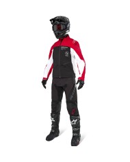CHAQUETA ALPINESTARS LITE-DURA SOFTSHELL BLACK/BRIGT RED/WHITE