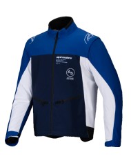 CHAQUETA ALPINESTARS LITE-DURA SOFTSHELL NAVY/BRIGHT BLUE/WHITE