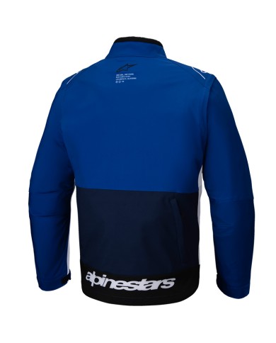 CHAQUETA ALPINESTARS LITE-DURA SOFTSHELL NAVY/BRIGHT BLUE/WHITE