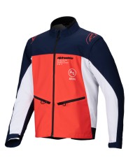 CHAQUETA ALPINESTARS LITE-DURA SOFTSHELL NAVY/HOT ORANGE/WHITE