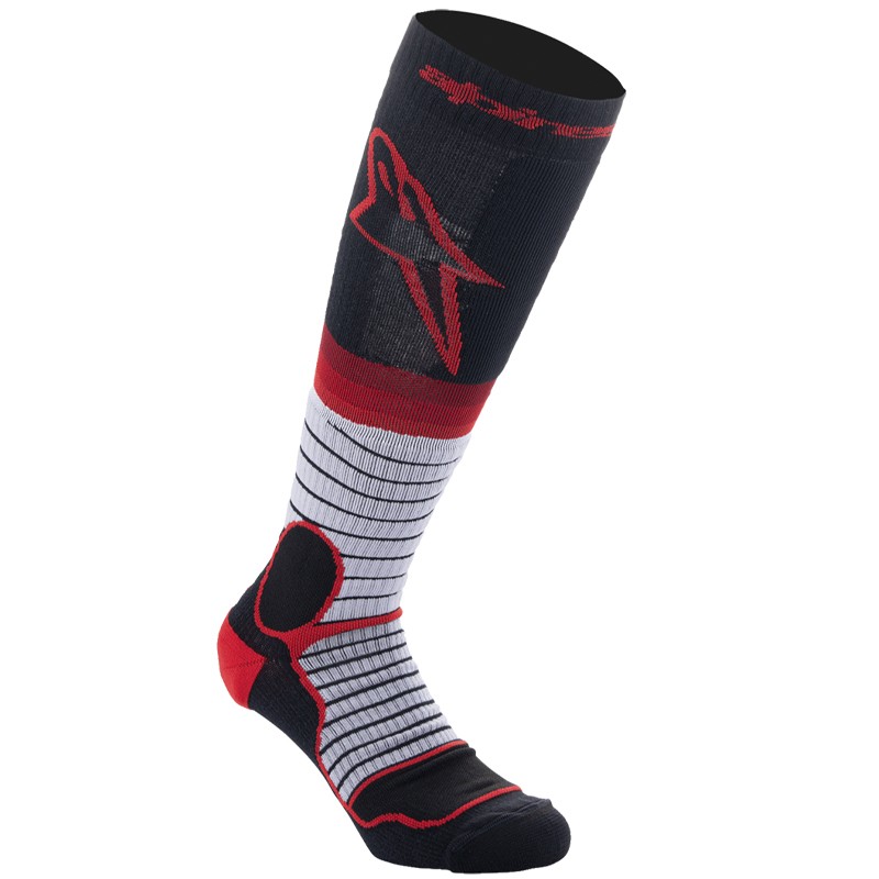 CALCETINES ALPINESTARS MX PRO V2 BLACK/GREY/RED
