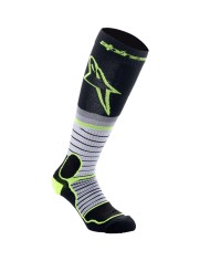 CALCETINES ALPINESTARS MX PRO V2 BLACK/GRAY/YELLOW FLUO