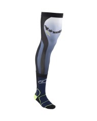 CALCETINES ALPINESTARS KNEE BRACE BLUE/BLACK/YELLOW FLUO