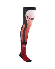 CALCETINES ALPINESTARS KNEE BRACE BRIGHT RED/WHITE