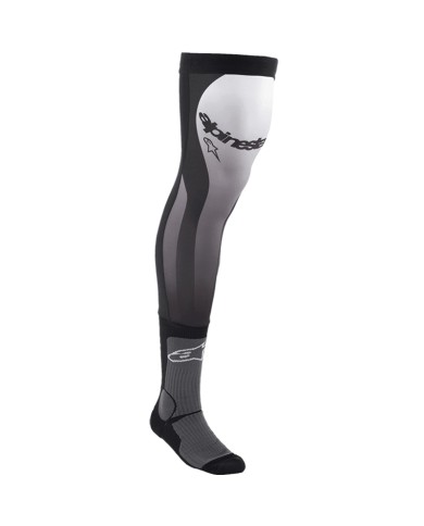 CALCETINES ALPINESTARS KNEE BRACE BLACK/WHITE