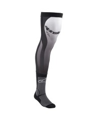 CALCETINES ALPINESTARS KNEE BRACE BLACK/WHITE