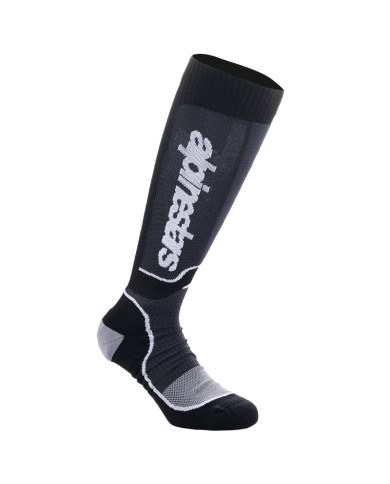 CALCETINES ALPINESTARS MX PLUS BLACK/WHITE