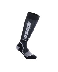 CALCETINES ALPINESTARS MX PLUS JUNIOR BLACK/WHITE