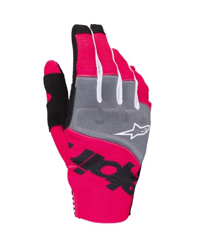 GUANTES ALPINESTARS TECHSTAR BLACK/PINK FLUO