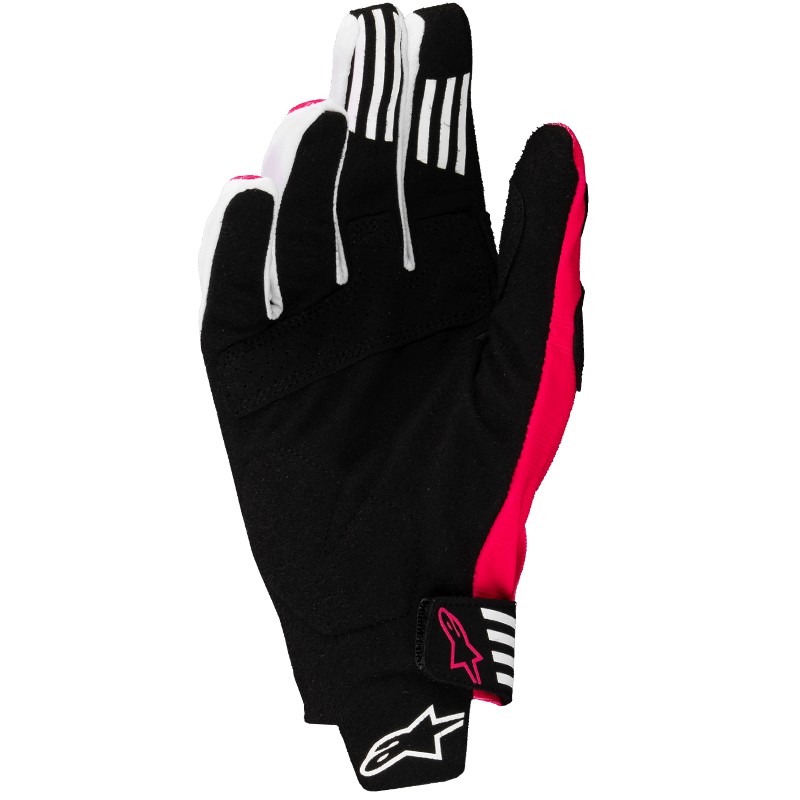 GUANTES ALPINESTARS TECHSTAR BLACK/PINK FLUO