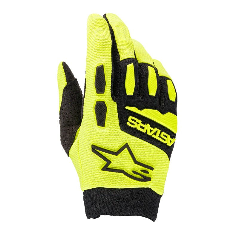GUANTES ALPINESTARS FULL BORE JUNIOR YELLOW FLUO