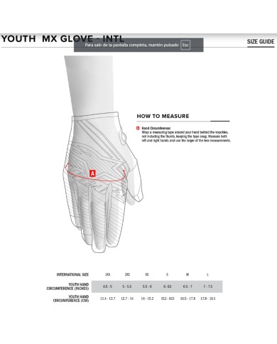 GUANTES ALPINESTARS RADAR JUNIOR NIGHT NAVY