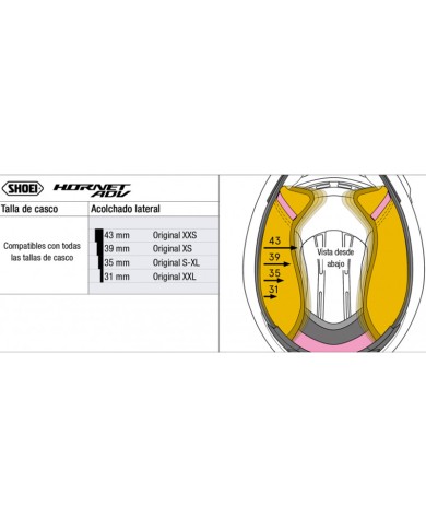 CARRILLERAS CASCO SHOEI HORNET ADV