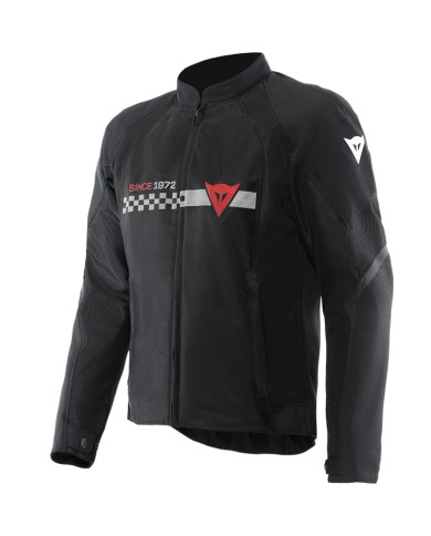 CHAQUETA DAINESE HEROSPHERE AIR TEX JACKET NEGRO/BLANCO/ROJO