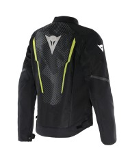 CHAQUETA DAINESE HEROSPHERE AIR TEX JACKET NEGRO/BLANCO/AMARILLO FLUOR