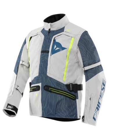 CHAQUETA DAINESE STERRATO TEX GLACIER GRAY/BLUE
