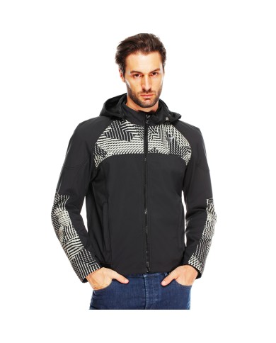 CHAQUETA DAINESE IGNITE 2 TEX BLACK/MOSS GRAY