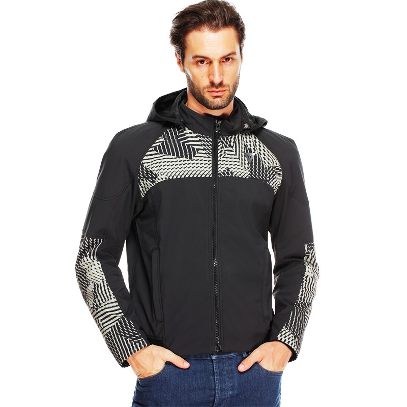 CHAQUETA DAINESE IGNITE 2 TEX BLACK/MOSS GRAY