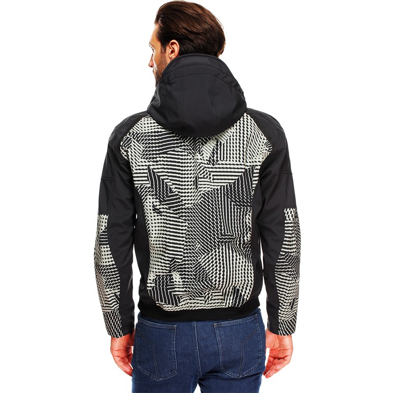 CHAQUETA DAINESE IGNITE 2 TEX BLACK/MOSS GRAY