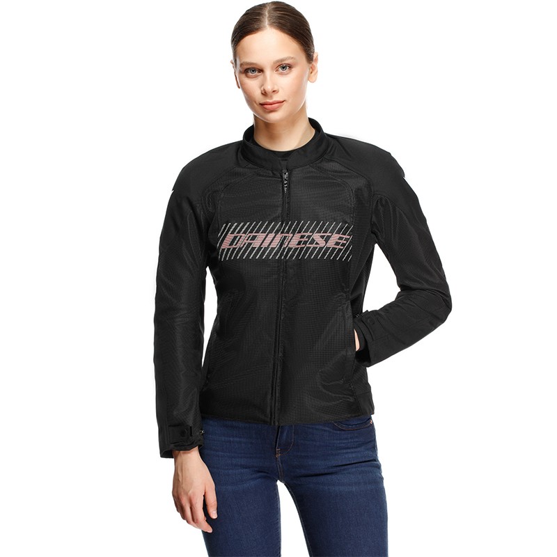 CHAQUETA DAINESE HEROSPHERE AIR TEX LADY BLACK/WHITE/PEACH