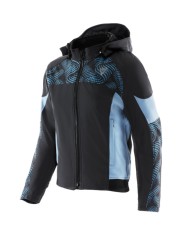 CHAQUETA DAINESE IGNITE 2 TEX LADY BLACK/BLUE MIRAGE