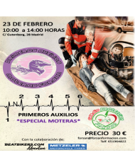 INSCRIPCIÓN FORMACIÓN PRIMEROS AUXILIOS "ESPECIAL MOTERAS"