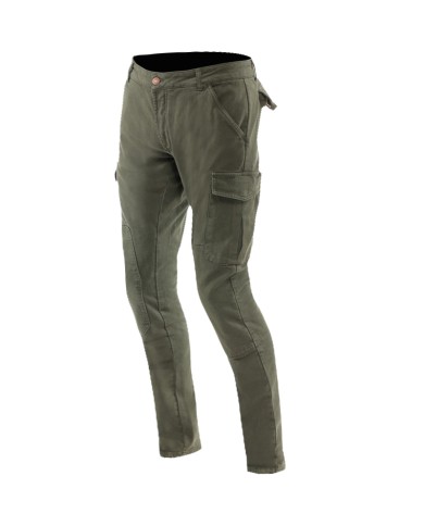 PANTALONES VAQUEROS DAINESE CARGO SLIM TAPERED ARMY GREEN