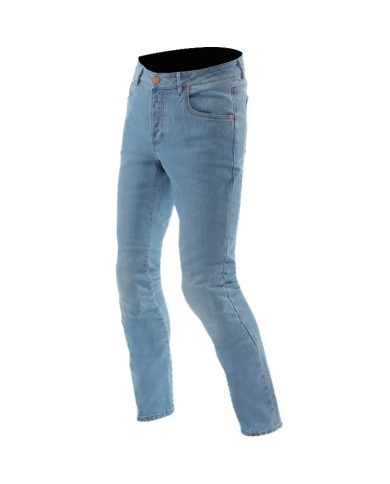 PANTALONES VAQUEROS DAINESE 5-POCKET DENIM SLIM LIGHT-BLUE