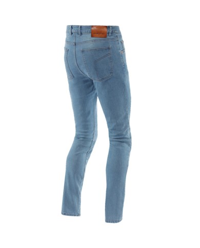 PANTALONES VAQUEROS DAINESE 5-POCKET DENIM SLIM LIGHT-BLUE