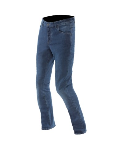 PANTALONES VAQUEROS DAINESE 5-POCKET DENIM SLIM DEEP-BLUE