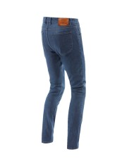 PANTALONES VAQUEROS DAINESE 5-POCKET DENIM SLIM DEEP-BLUE