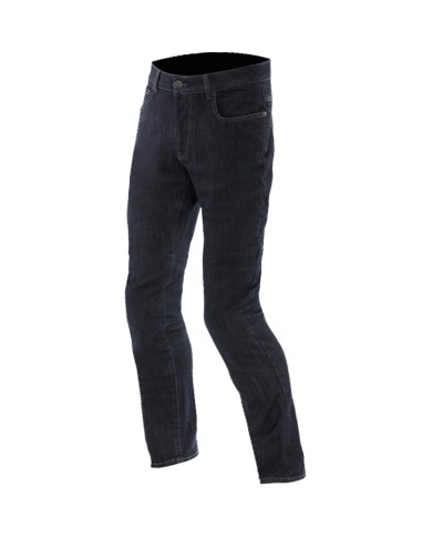 PANTALONES VAQUEROS DAINESE 5-POCKET DENIM REGULAR TAPERED PANTS DEEP-BLUE