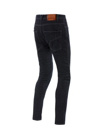 PANTALONES VAQUEROS DAINESE 5-POCKET DENIM REGULAR TAPERED PANTS DEEP-BLUE