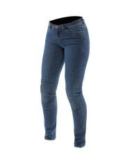 PANTALONES VAQUEROS DAINESE 5-POCKET DENIM SLIM PLUS WMN LADY BLUE