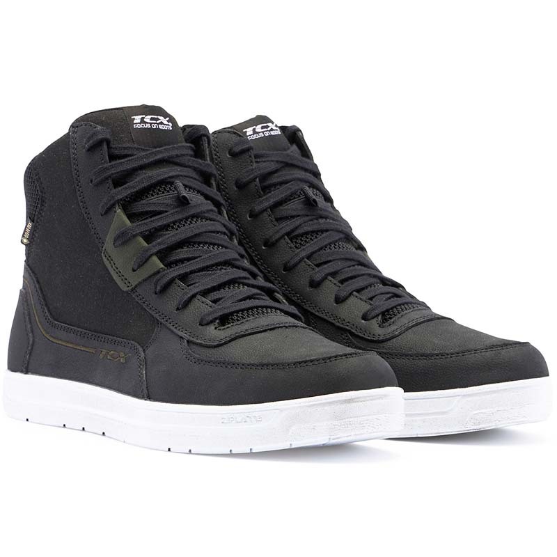 ZAPATILLAS TCX MOOD-2 GORE-TEX BLACK/WHITE/GREEN