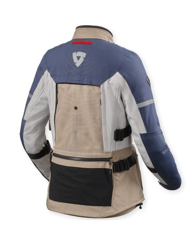 CHAQUETA REVIT SAND 5 H2O LADY SAND/BLUE