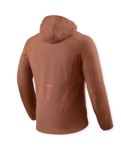 CHAQUETA CORTAVIENTOS REVIT JERRY BURGUNDY RED