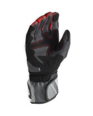 GUANTES REVIT METIS 2 LIGHT GREY/RED NEON