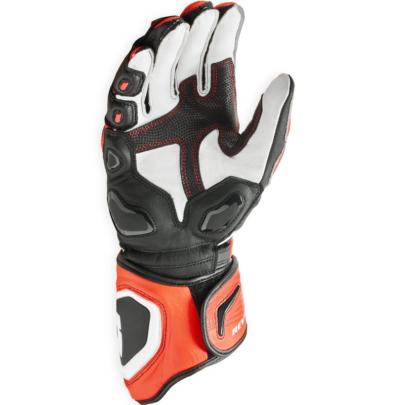 GUANTES REVIT JEREZ 4 NEON RED/BLACK